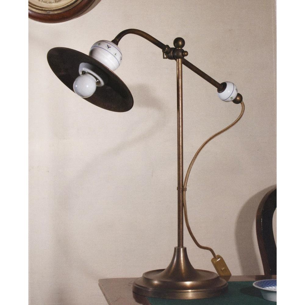 imas stolna lampa mosazna lampa mosaz keramicka stojata lampa mediteran country toscana kancelaria pisaci stol osvetlenie.jpg